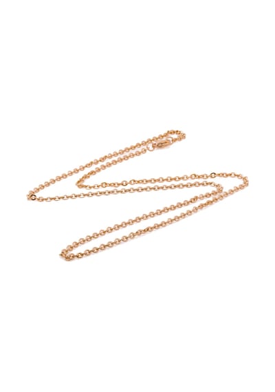 Chavin Bayan 45 Cm. 2 Mm. Rose Çelik Kolye Zinciri Ap82Rs Rose Gold