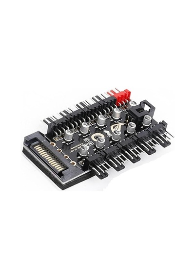 Lexroo 8849 10 Port Fan Power Sata Güç Switch Pwm Çoklayıcı Standart