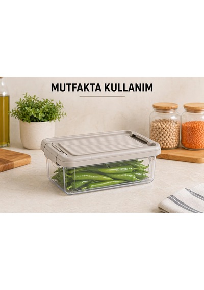 Lexroo Orret Home Kilitli Saklama Kabı Şeffaf Organizer Pp Plasti