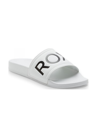 Roxy Arjl100679z Slippy Ii Günlük Beyaz-siyah Kadın Terlik Beyaz - Siyah