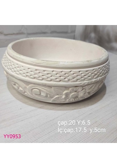 Yy0953 Geniş Saksı Silikon Kalıp
