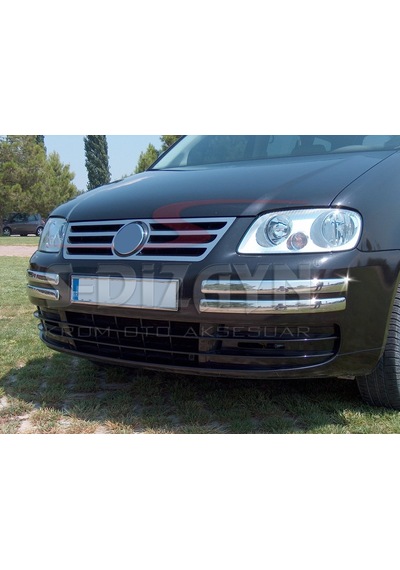 S-Dizayn  Volkswagen Caddy Krom Ön Tampon Kaşı 4 Prç. 2004-2010
