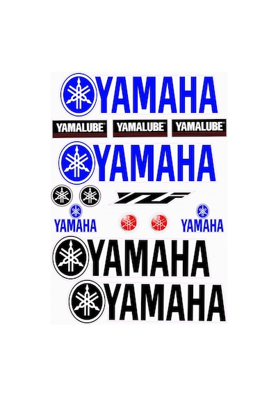 Yamaha A4 Sticker M-1 - Etiket