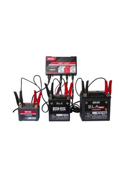 BS Battery BK 20 3 Kanal Lithium ve Kurşun Asit Akü Şarj Cihazı