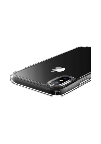 Apple Uyumlu iPhone Xs 5.8 Kılıf Zore Coss Kapak Renksiz