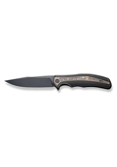 We Knife Zonda Titanium Black & Bronze Copper Foil Kamp Çakı Siyah