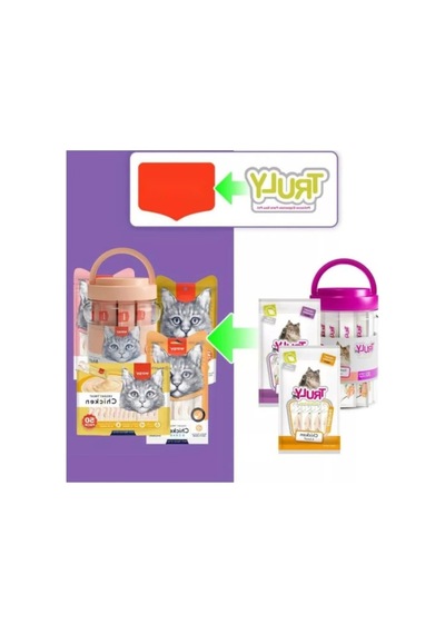 Ton Balığı Ve Karidesli Sıvı Kedi Ödülü 5'li Paket 14 Gr 100 G