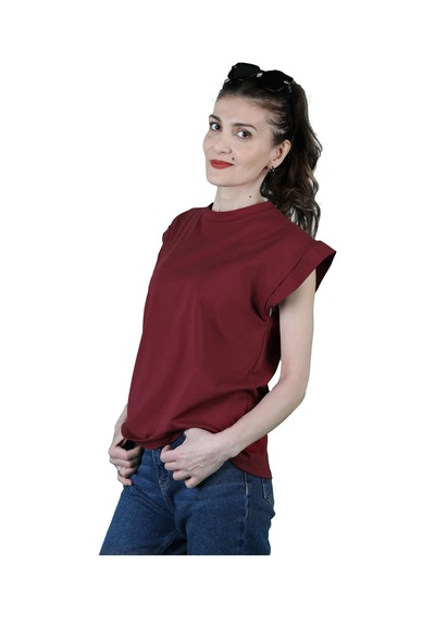 Kadın Süprem Yarasa Kol Tişört 001
