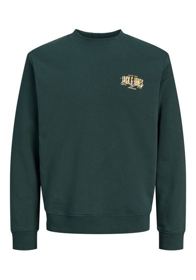 Jack & Jones Jjaero Sweat Crew Neck Yeşil Erkek Sweatshirt 12298492