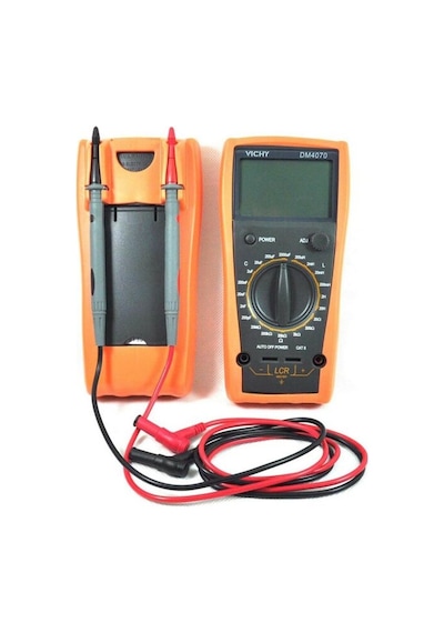 DM4070 dijital geniş LCD LCR metre manuel aralığı test cihazı