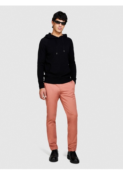Sisley Streç Pamuklu Kemer Delikli Slim Fit Pantolon Erkek Bordo Pantolon - 324p4aıhsf021