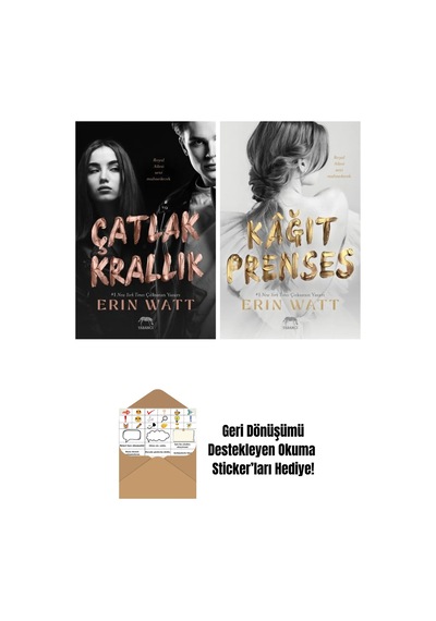 Düşmüş Vâris Royal Serisi 5. Kitap + Paramparça Prens Royal Serisi 2. Kitap