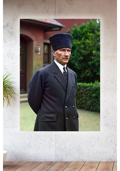 Lucena Metal Baskılı Atatürk Koleksiyonu Tablo No 72 - 15 Cm X 20 Cm