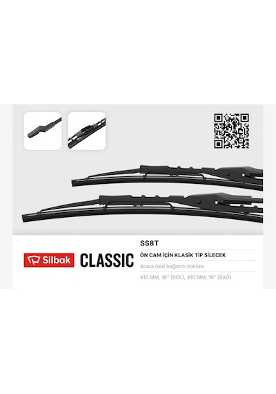 Silecek - 219 - Süpürgesi Fıskiyeli Metal Tip 430 Mm İ Renault - Edntrend - 9, 11