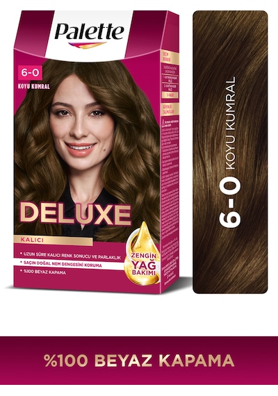 Schwarzkopf Palette Deluxe 6 - 0 Koyu Kumral Saç Boyası