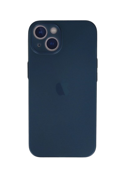 Newface Apple iPhone Uyumlu 13 Mini Kılıf Pp Ultra İnce Kapak Glblseme - 34 - Mavi