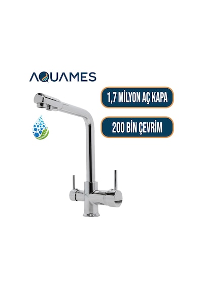 Aquames Su Arıtma için Aquames 3 Yollu Batarya
