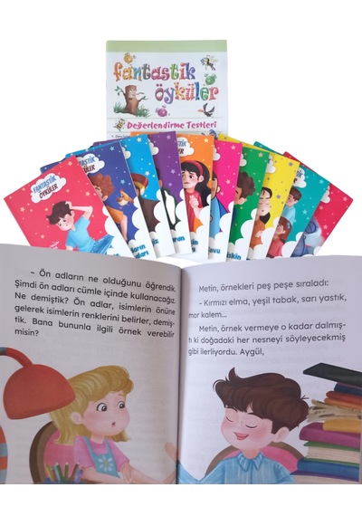 3. Sınıf Yaz Dostum Tatil Seti +fantastik Öyküler Hikaye Seti