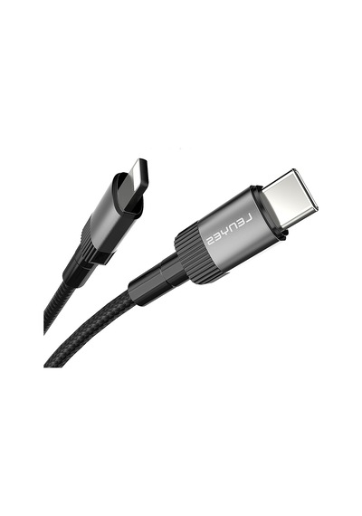 Lenyes Lc546 Type-c To Lightning Pd Hızlı Şarj Özellikli Data Ve Şarj Kablosu 27w 1m Siyah