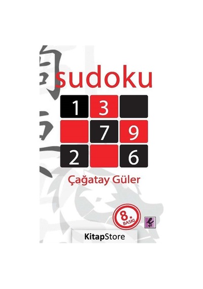 Sudoku / Prof. Dr. Çağatay Güler