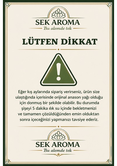 Göbek Anason Yağı 15 Ml 5 Litreye Uyumlu