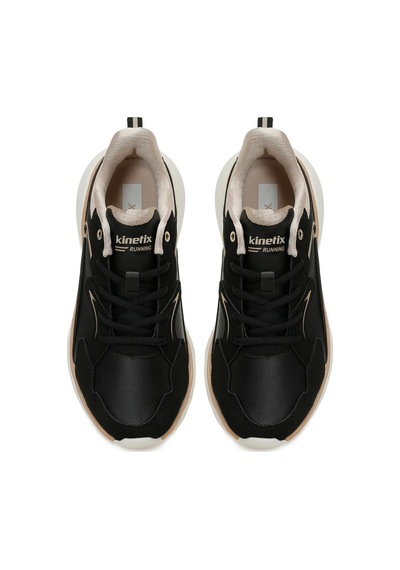 Kinetix Mone Pu W 5pr Kadın Siyah-ekru 36-40 Sneaker Ayakkabı Siyah