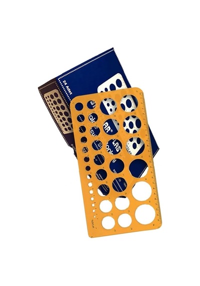 Ayrex Hatas 2272 1-36 Mm Büyük Daire Şablonu Diğer