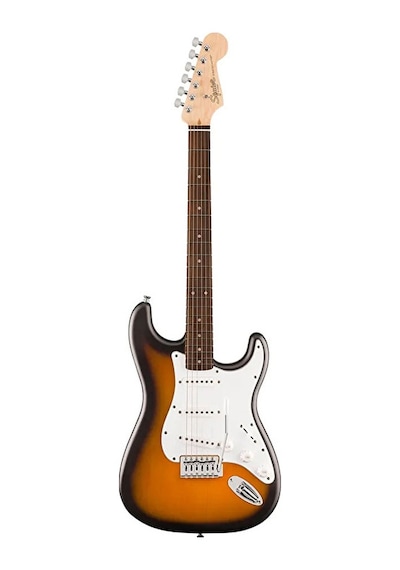 Squier 0379600503 Debut Stratocaster Elektro Gitar 2-color Sunbu