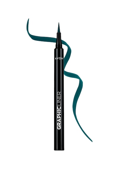 Avon Graphic Liner Keskin Uçlu Likit Eyeliner Sea Emerald
