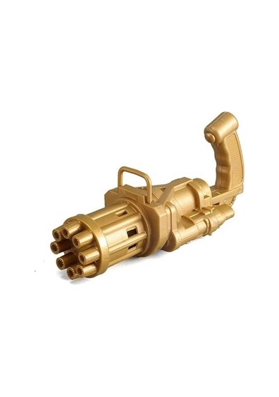 2 Adet Pembe Gold Çoklu Köpük Atan Köpük Tabancası Vıp Bubbles Gun Pilli Baloncuk Tabancası 20x7 Cm