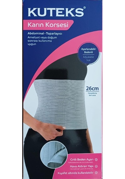 Kuteks Toparlayıcı Karın Korsesi
