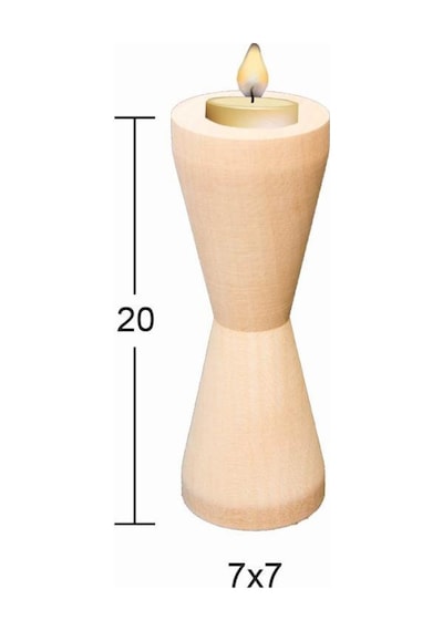 Ahşap Şamdan Şa-42