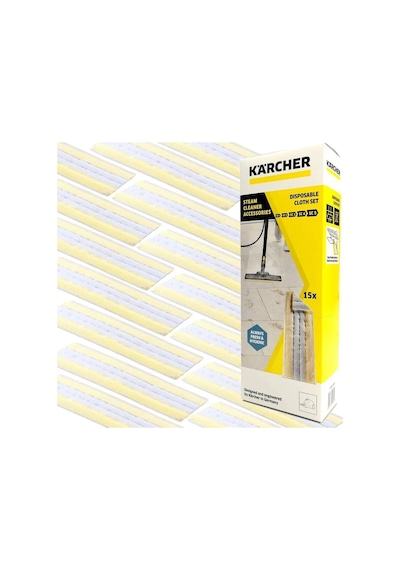 Karcher SC EasyFix Tek Kullanımlık Yer Bezi 15 Adet