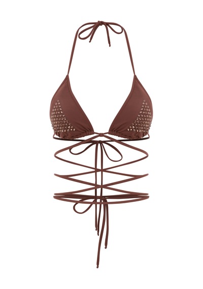 Sagaza Marsha Bikini Takım Kahverengi