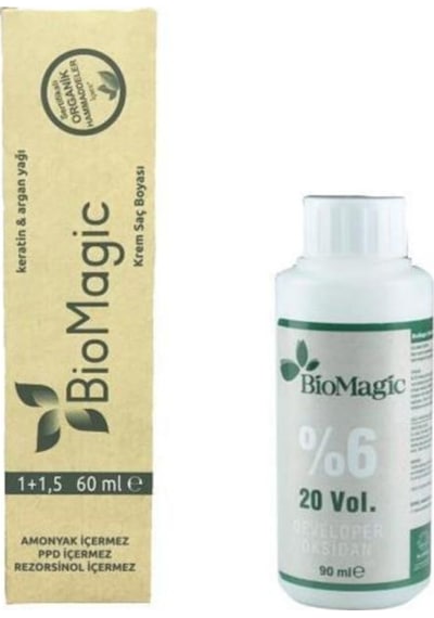 Organik Keratin Ve Argan Saç Boyası Oksidan 90 ml
