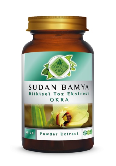 Gökçek Şifa Sudan Bamya Toz Eki 50 G