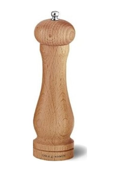 Cole - Mason Ha0825P Beech Capstan 200Mm Tuz Değirmeni Şeffaf