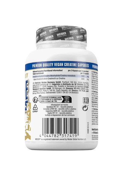 Weider Pure Creatine 3000 Mg 100 Caps