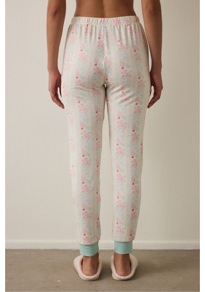 Penti Gardenya Cute Flowers Çiçekli Termal Etkili Pijama Altı