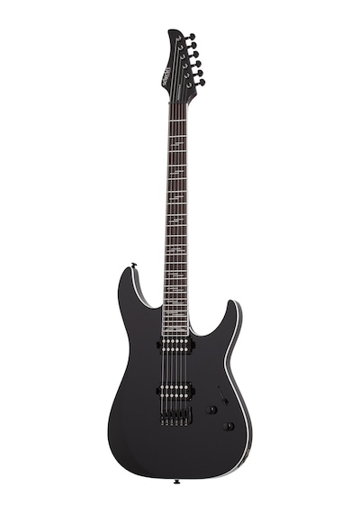 Schecter Reaper-6 Custom Elektro Gitar (Parlak Siyah)