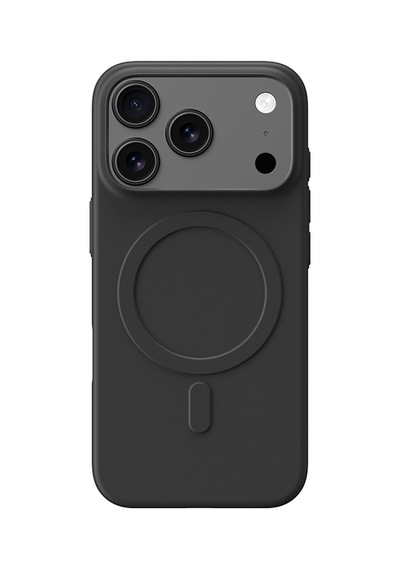 Apple Uyumlu iPhone 17 Pro Max Kılıf M-safe Şarj Özellikli Amazingthing Minimal Air Serisi Kapak Siyah Siyah