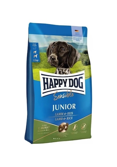 Happy Dog Sensible Junior Kuzulu Yavru Köpek Maması 4 KG