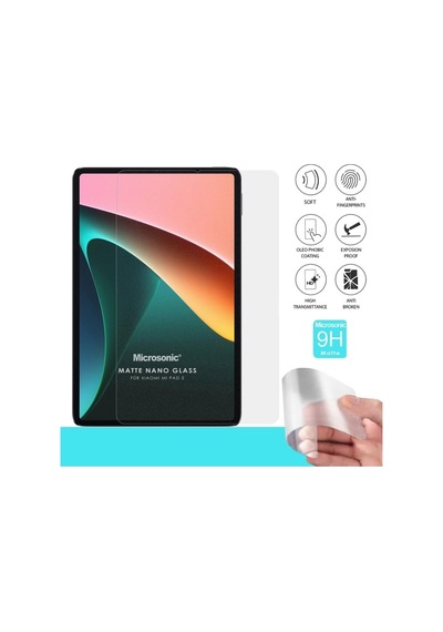 Xiaomi Mi Pad 5 Matte Nano Glass Cam Ekran Koruyucu