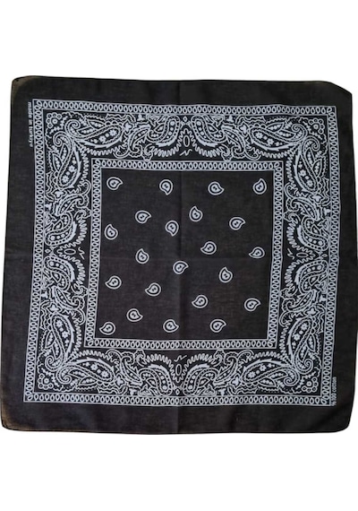 Uniquetrenders Çocuk Unisex Bandanalı Nubuk Kovboy Şapkası 8-14 Yaş Kahverengi 3