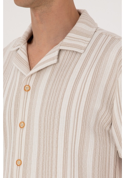 U.s. Polo Assn. Erkek Bej Gömlek Örme 50306895-vr011 Bej