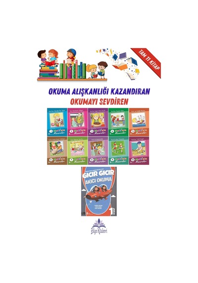 1. Sınıf Okuma Alışkanlığı Kazandıran Okumayı Sevdiren Tam 11 Kitap 6