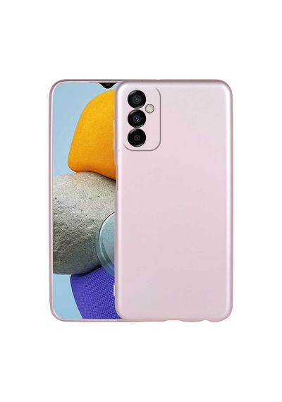 Zore Galaxy M23 Kılıf Nvth Premier Silikon Kapak - Rose Gold