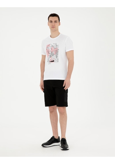 Pierre Cardin Erkek Siyah Şort Örme 50288263-vr046 Siyah