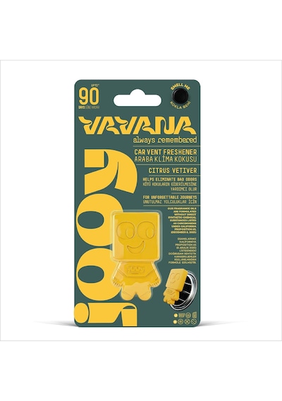 Jooy Araba Klima Kokusu 3'lü Set Cıtrus Vetıver