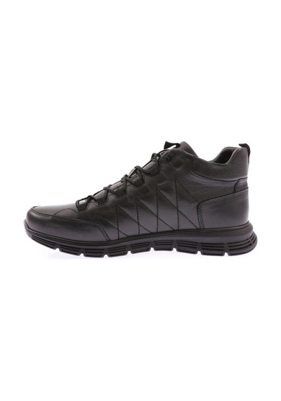 Dgn 14292 Erkek Casual Bağcıklı Bilek Bot 14292-17-R8723 Siyah